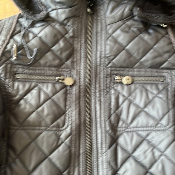Laundry by Design Quilted Hooded insulated coat detachable hood Size XSmall - Picture 2 of 6